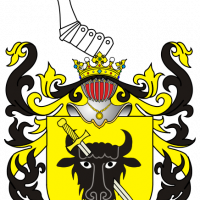 Die adlige polnische Familie Abramowicz, Wappen Bawolagłowa (Pierścina, Perstina, Poman, Pomianowicz, Proporczyk).